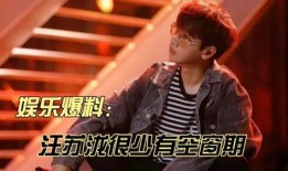 汪苏泷最新消息爆料,揭秘歌手背后的故事与未来展望