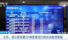 3d电影票价爆料最新